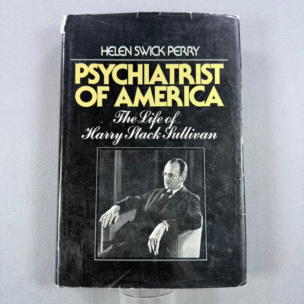 Psychiatrist of America Helen Swick Perry Hardcover 1982 Biography Psychology